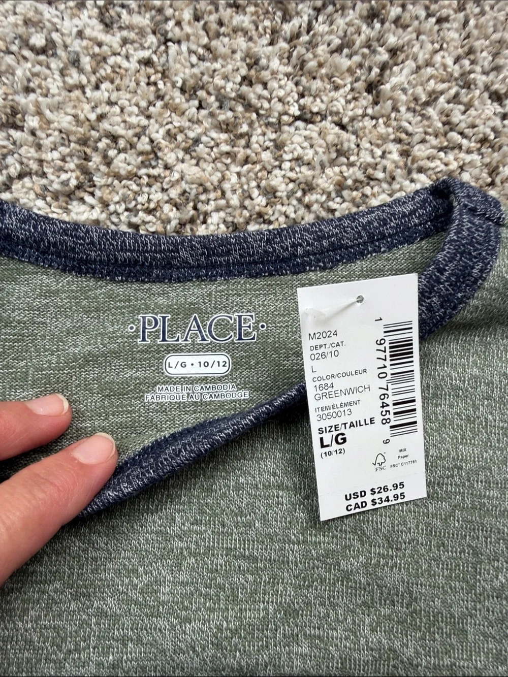 The Childrens Place soft casual
